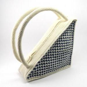 Retro Crochet Bag Crochet Purse Pattern Bag..