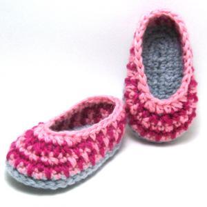 Pdf Crochet Pattern - Ethnic Baby Slippers Crochet Pattern Girl Booties ...